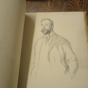 English Portraits Lithographed Drawings By Will Rothenstein Victorian  Antique 1898