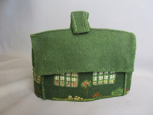 Felt Cottage Tea Cosy Antique Art Deco c1920