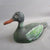 French Decoy Duck Carved And Painted Vintage c1950