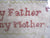 Honour Thy Father And Thy Mother Sampler Antique 19th Century