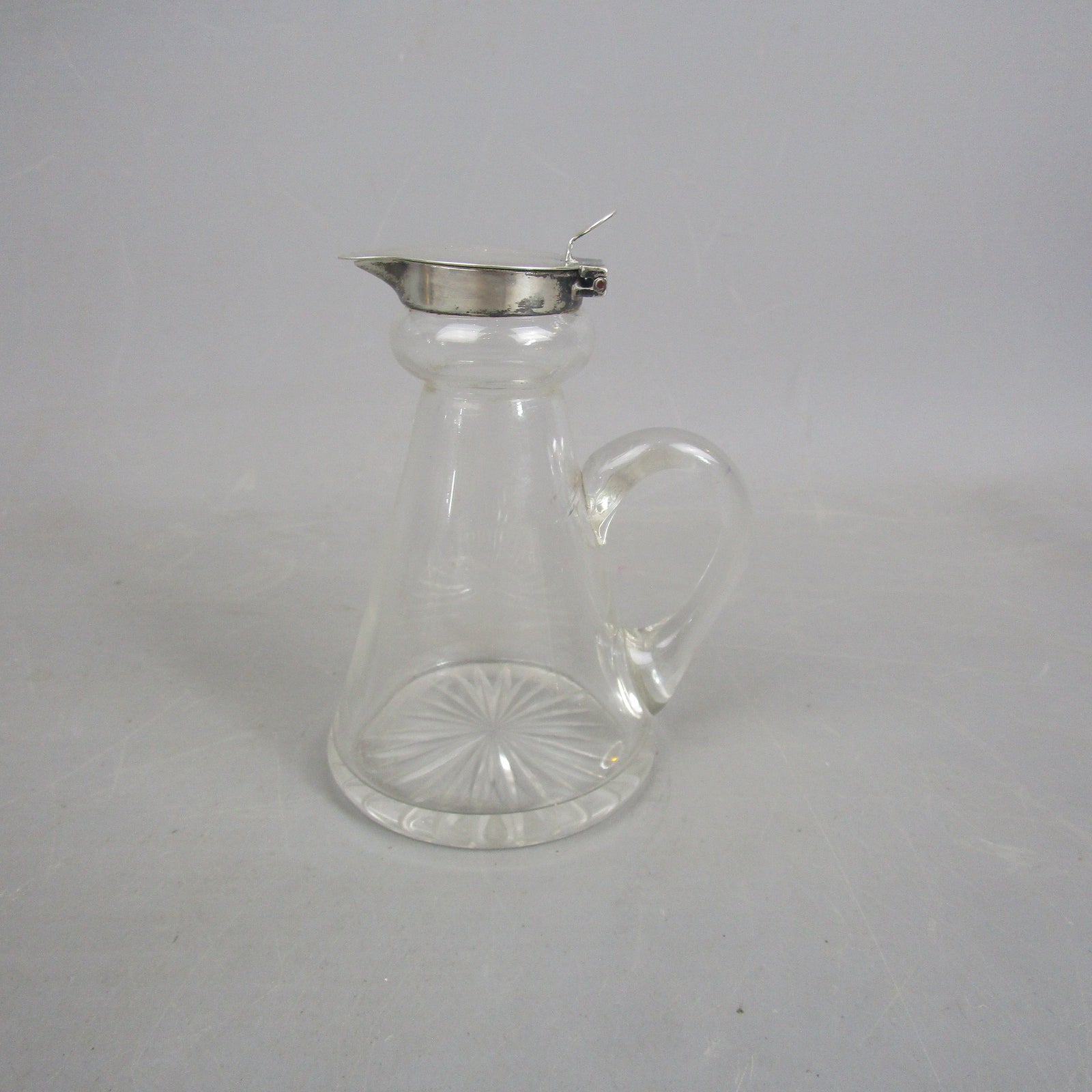 Sterling Silver Topped Miniature Toddy Jug Antique c1930