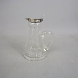 Sterling Silver Topped Miniature Toddy Jug Antique c1930