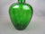 Mary Gregory Bohemia Green Glass Vase Of Girl In Field Antique Victorian c1890