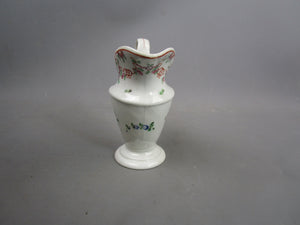 Hand Painted Newall Pottery Floral Design Jug Antique Georgian c1740