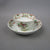 Hand Painted Newall Pottery Floral Design Cup & Saucer Antique Georgian c1740