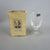 Webbs English Crystal William Shakespeare 400 Year Commemorative Wine Glass Vintage c1960