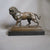 Impresive Bronze Of A Roaring Lion By CH. Valton with Foundry Stamp On Marble Base Antique Edwardian c1910 