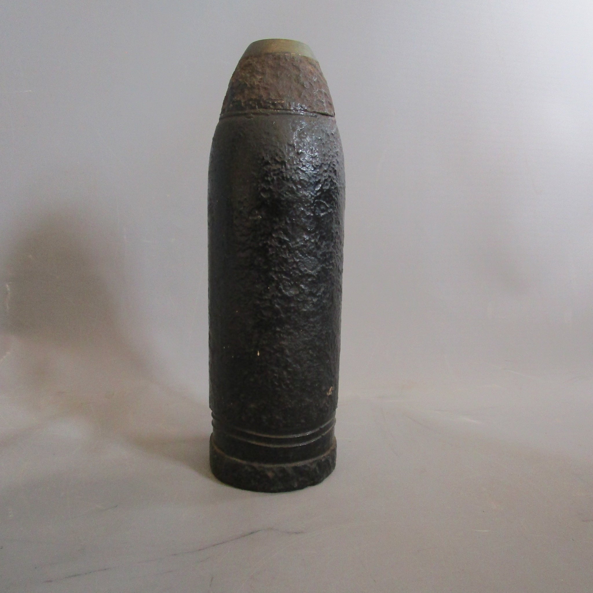 Shell Shrapnell Inert World War One Shrapnel Shell Antique c1918 - Top Banana Antiques