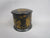 Japanese Papier Mache Box Lidded Pot Antique Victorian c1880