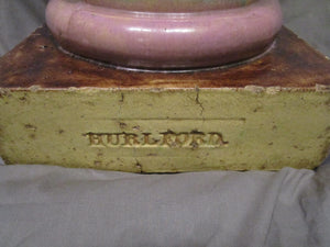 Large Scottish Majolica Hurlford Jardinière Urn Antique Victorian c1860