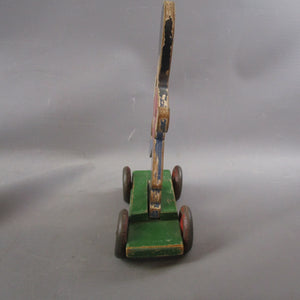 Marching Guardsman Wooden Pull Along Toy Vintage c1950