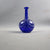 Mark Taylor Studio Glass Blue White Twist Signed Spill Vase Vintage c2001