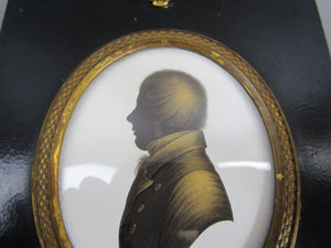 Miers Silhouette Of A Gentleman Antique Georgian c1800