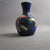 Moorcroft Orchid Vase Queen Mary Label To Base Vintage 1980.