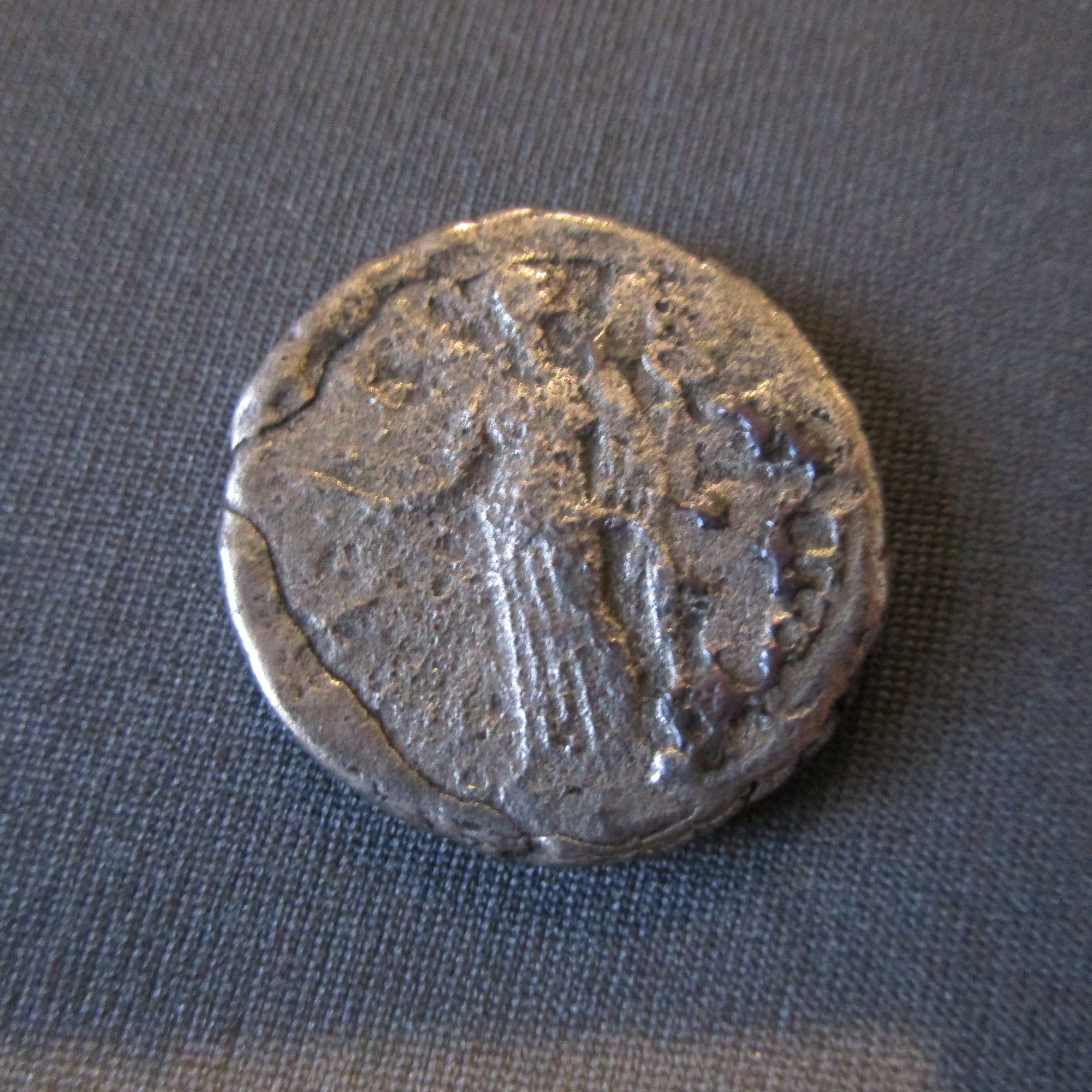 Ancient Roman Silver Nero Tetradrachm Coin of Alexandria. A.D.65/6