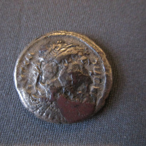Ancient Roman Silver Nero Tetradrachm Of Alexandria. A.D.65/6