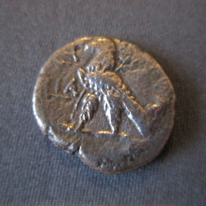 ANCIENT ROMAN SILVER NERO TETRADRACHM OF ALEXANDRIA A.D.65/6