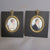 Pair Of Miniature Watercolour Portraits By Frederick Buck Antique Georgian c1810