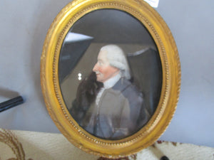 Pastel Portrait Of Mr Debues Antique Georgian c1770