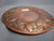 Repousse Copper Thistle Dish Antique Arts And Crafts c1890