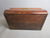 Restored Mahogany Three Compartment Tea Caddy Antique Georgian c1820