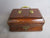 Restored Mahogany Three Compartment Tea Caddy Antique Georgian c1820