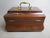 Restored Mahogany Three Compartment Tea Caddy Antique Georgian c1820