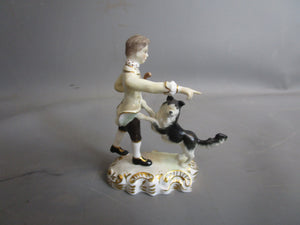 Royal Crown Derby Figurine 'The Shepherd' Vintage Mid Century c1950