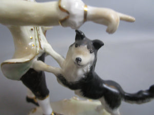 Royal Crown Derby Figurine 'The Shepherd' Vintage Mid Century c1950