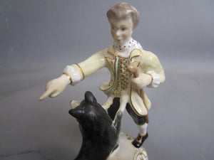 Royal Crown Derby Figurine 'The Shepherd' Vintage Mid Century c1950