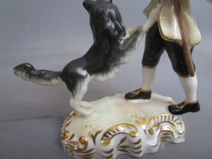 Royal Crown Derby Figurine 'The Shepherd' Vintage Mid Century c1950