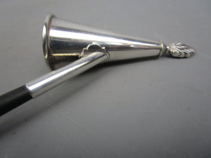 Sterling Silver And Bakelite Candle Snuffer Vintage London 1984