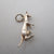 Sterling Silver Articulated Kangaroo With Joey Charm Pendant Vintage c1980