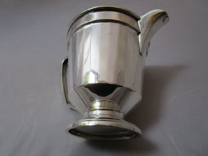 Sterling Silver Cream Jug Antique Art Deco Birmingham 1930