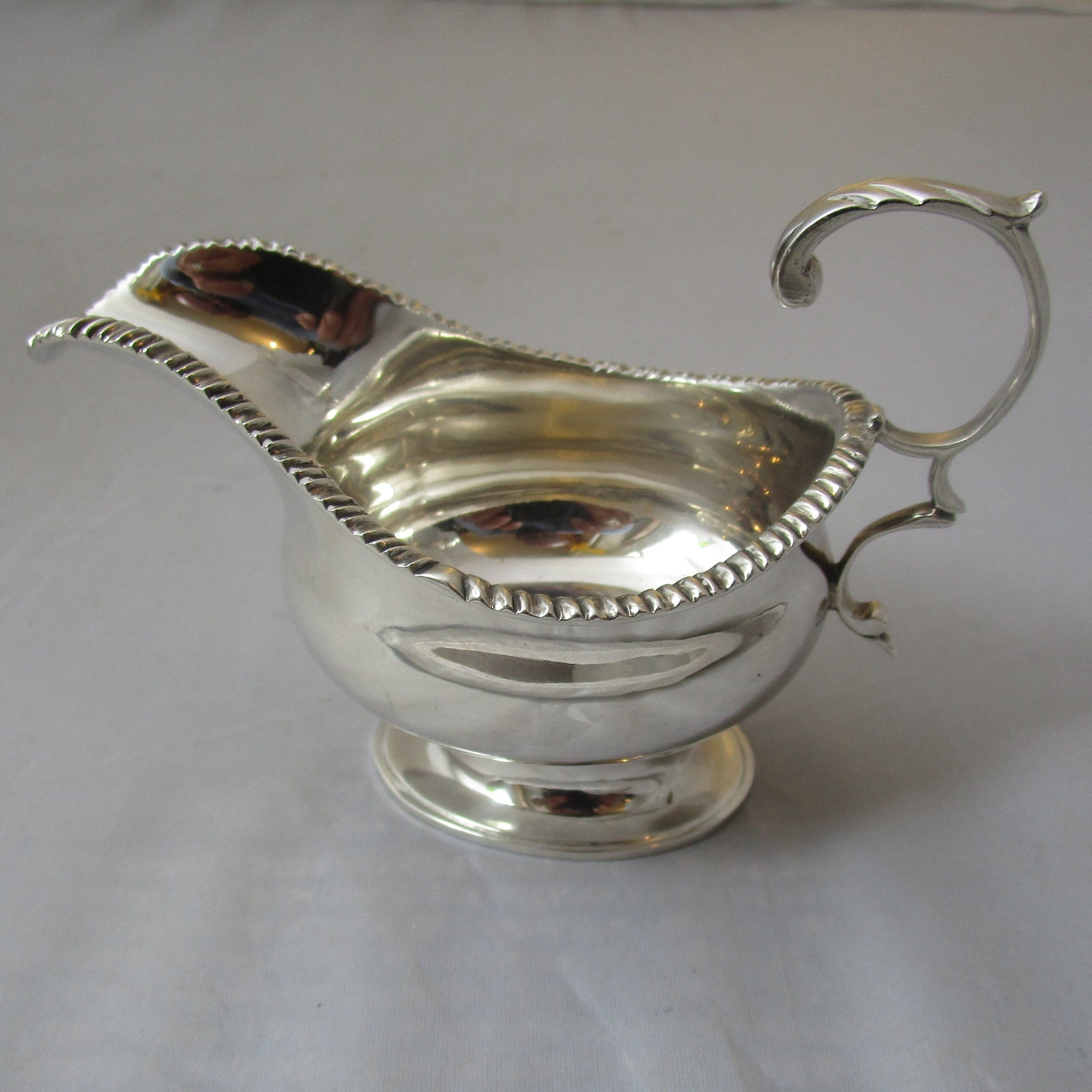 Sterling Silver Cream Jug Antique Edwardian London 1904