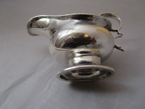 Sterling Silver Cream Jug Antique Edwardian London 1904