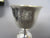 Sterling Silver Egg Cup And Spoon In Fitted Box Antique Edwardian Birmingham 1917