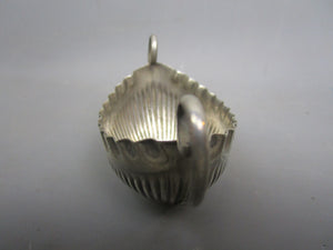 Sterling Silver Salt Cellar Antique Victorian Birmingham 1900