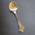 Sterling Silver Mermaids Shell & Fleur D- Leys Caviar Spoon Antique B'ham c1896