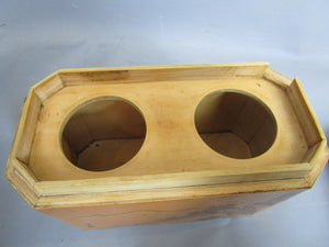 Treen Fortnum And Mason Tea Caddy Vintage c1970