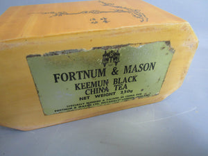 Treen Fortnum And Mason Tea Caddy Vintage c1970
