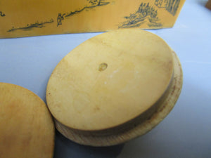 Treen Fortnum And Mason Tea Caddy Vintage c1970