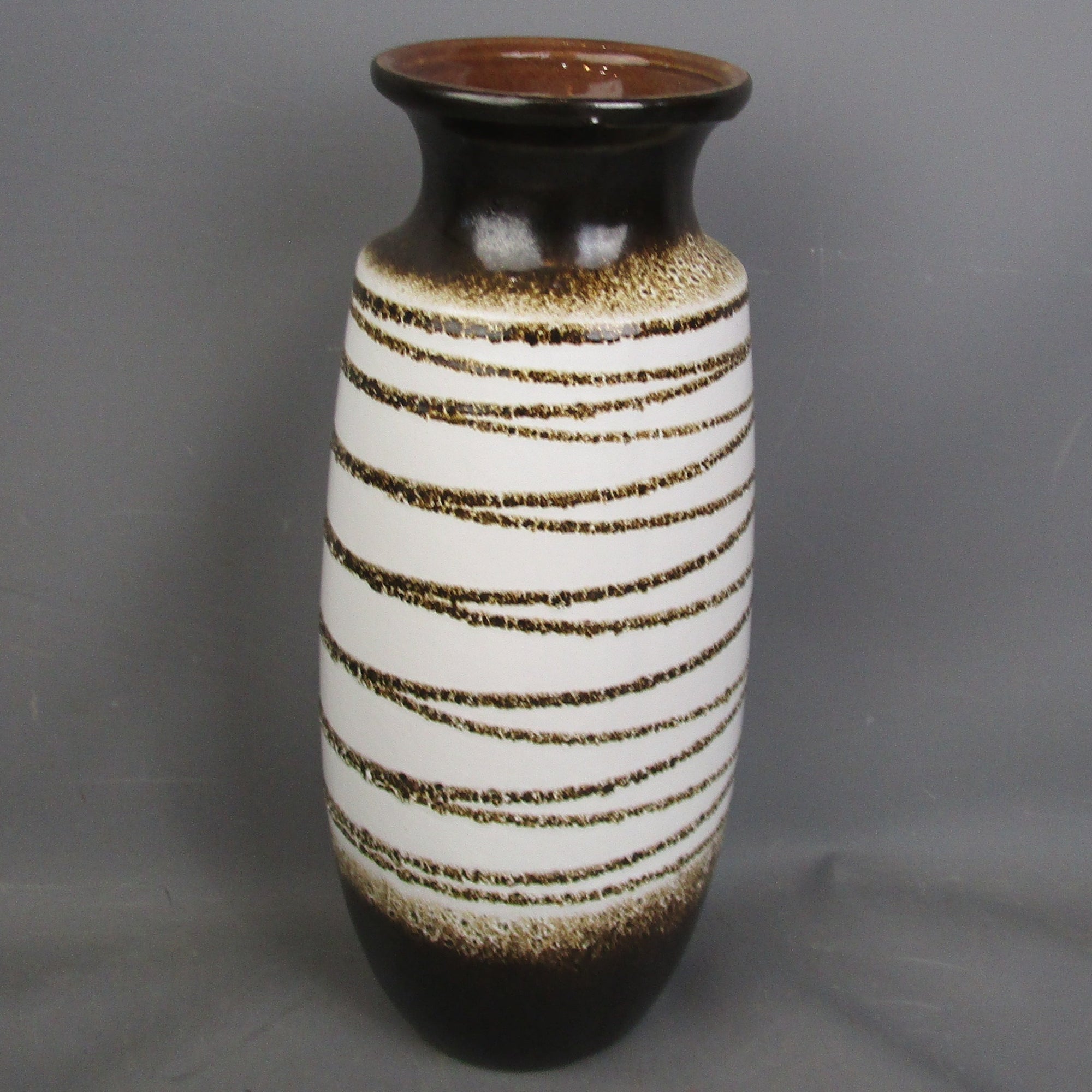 West German Pottery Vase Mid Century Vintage c1950