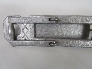Wrought Iron Door Plate Letter Box Door Knocker Antique Arts And Crafts c1890