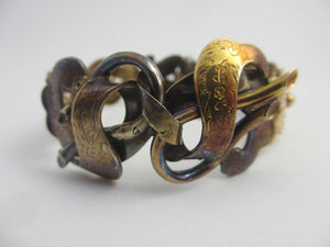 15k Gold Bracelet Antique Victorian c1860