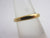 English 22k Gold Wedding Band Marriage Ring Antique Edwardian 1913 Size UK J+