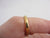 English 22k Gold Wedding Band Marriage Ring Antique Edwardian 1913 Size UK J+