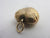 Puffy Heart Pendant Charm 3 Colour 18k Gold Antique Victorian c1880