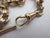 9k Gold Albert Watch Chain or Chunky Necklace 39cm / 15.3" Antique Victorian c1890