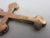 Cross Pendant in 9k Rose Gold Antique Victorian c1890
